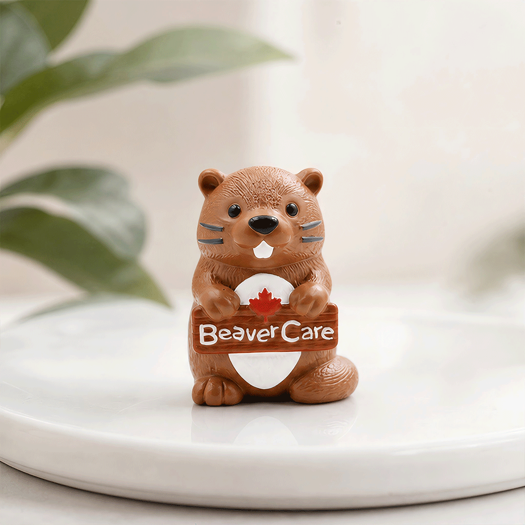 BeaverCare · The Cozy Builder Fridge Magnet