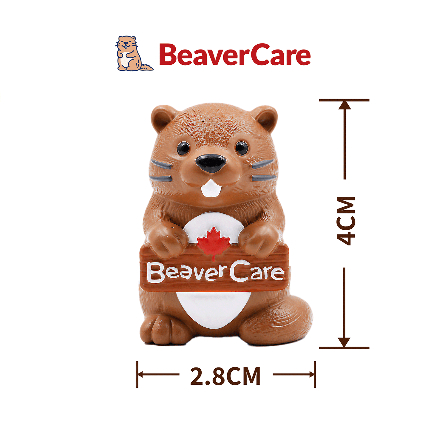 BeaverCare · The Cozy Builder Fridge Magnet